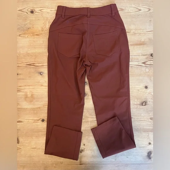 Lululemon Athletica City Sleek 5 Pocket Pants Copper Size 2 - Picture 4 of 4